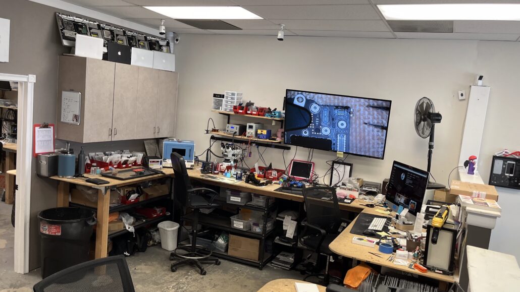 Soldering and Back Glass at Device Dr